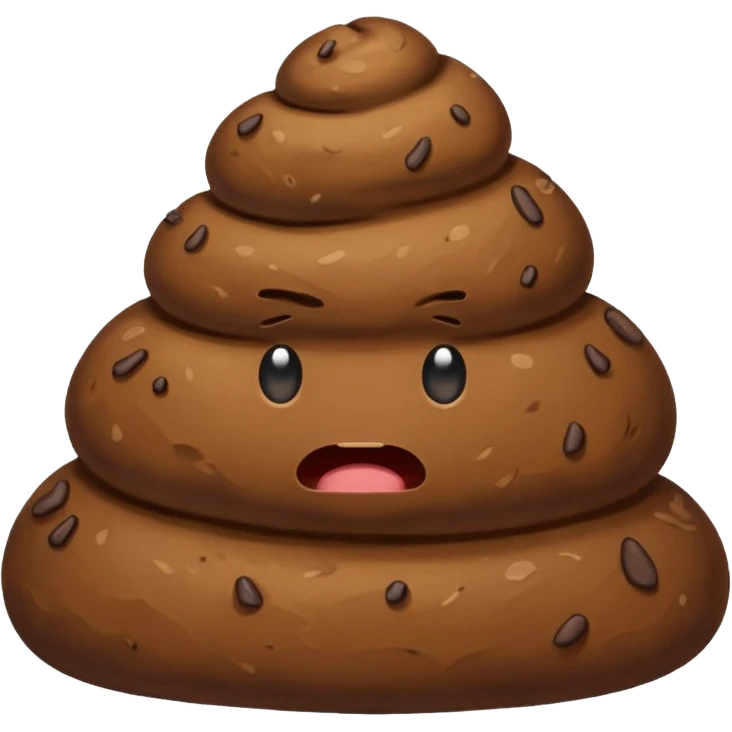 Create a poop emoji
