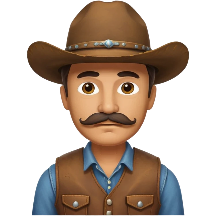 Western Cast cowboy emoji
