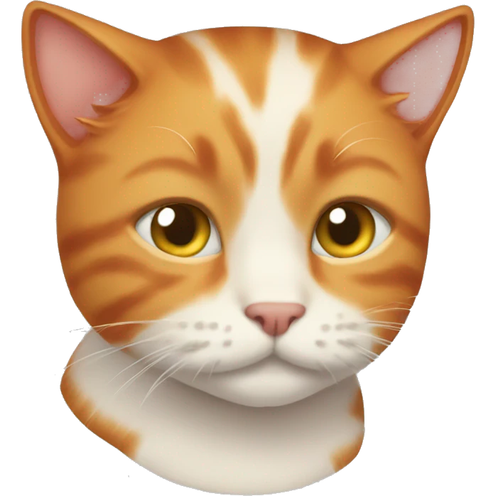 affectionate ginger cat emoji