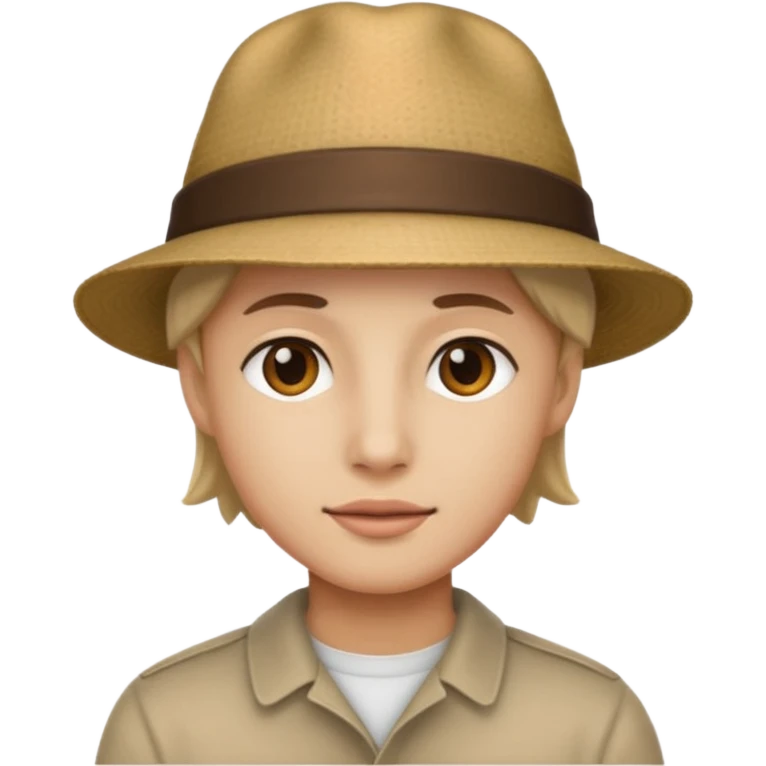 un cocker avec un chapeau emoji