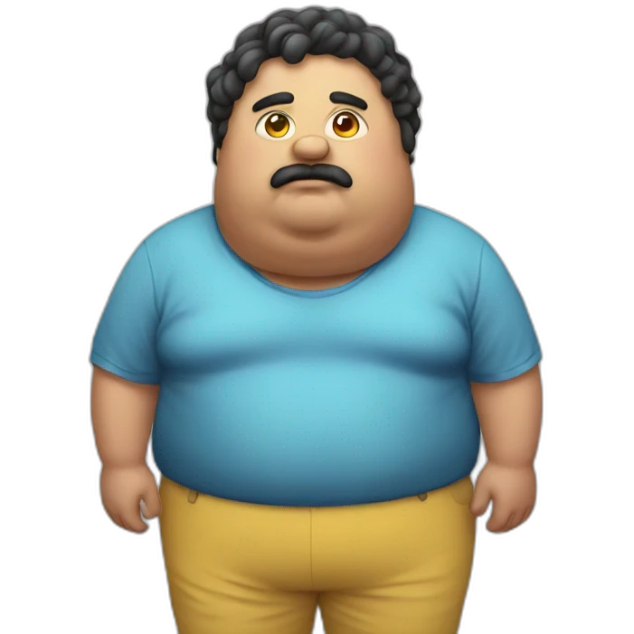 fat emoji