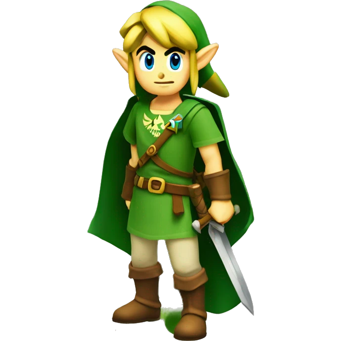 Link from the game the legend of zelda  emoji