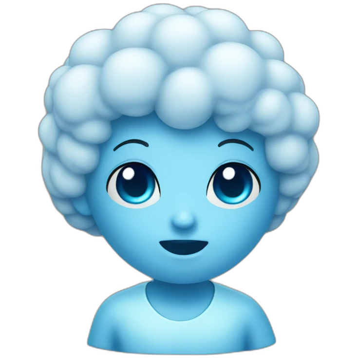 brains Blue ghost Angel emoji