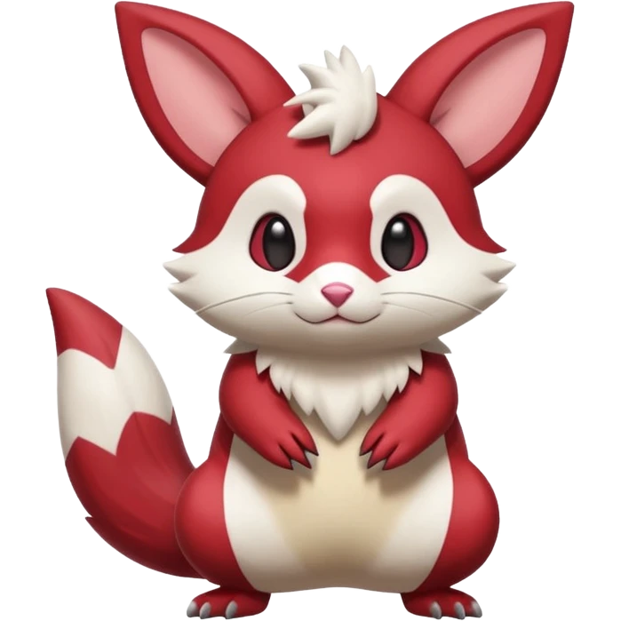 Shiny Furret-Minccino-Zangoose-Hybrid (Full body) emoji