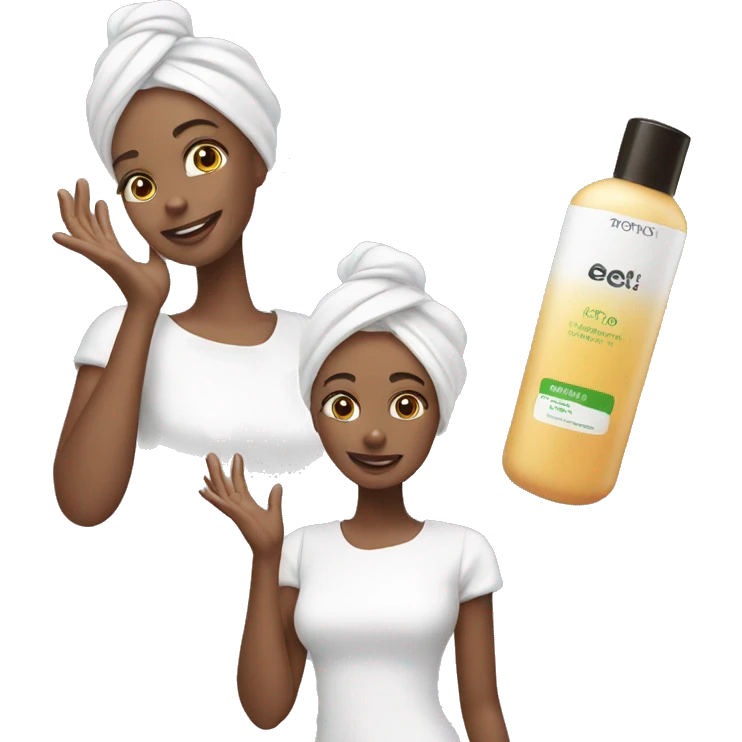 Crea productos de skincare  emoji