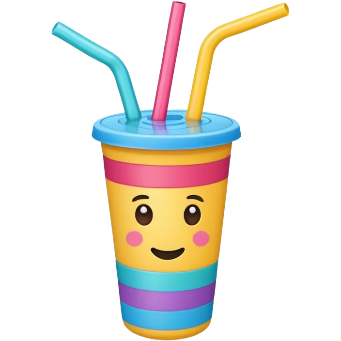 make a cute straw emoji
