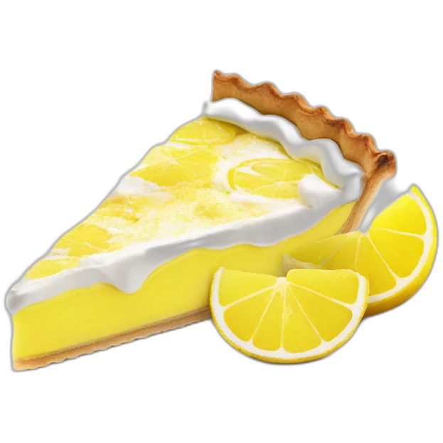 tarte au citron meringuée emoji