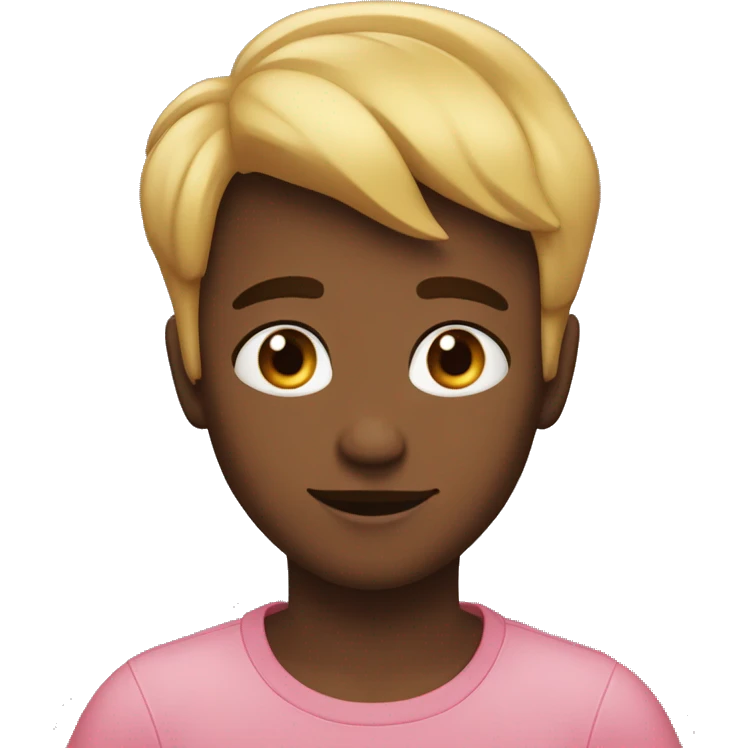 garçon que yeux coeur emoji
