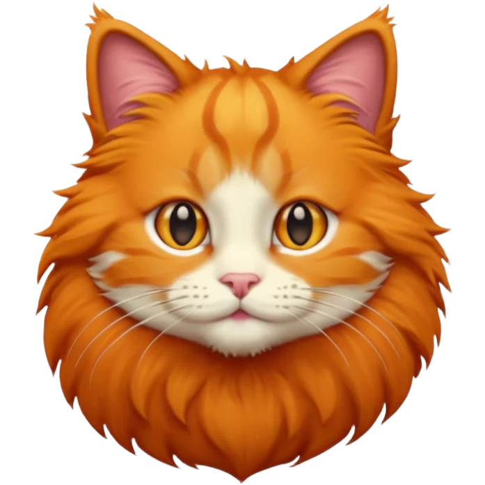 orange cat emoji