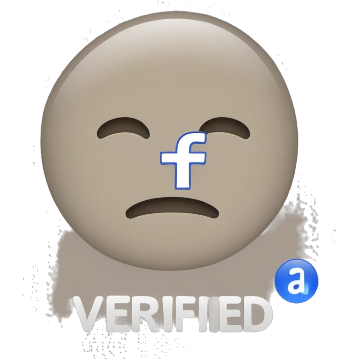 Facebook verified logo emoji