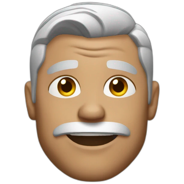 StephenBodybuilder whit gray hair  emoji