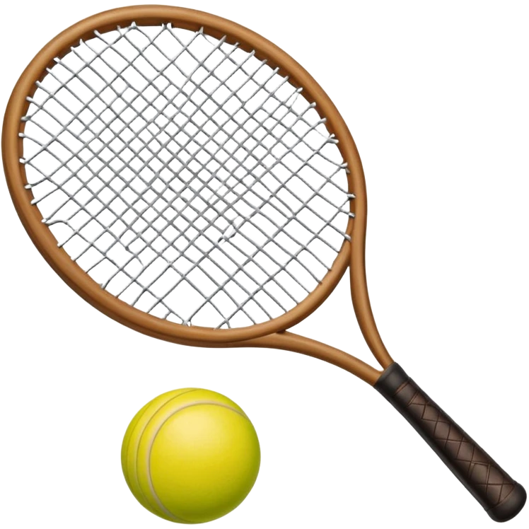Racket and ball emoji