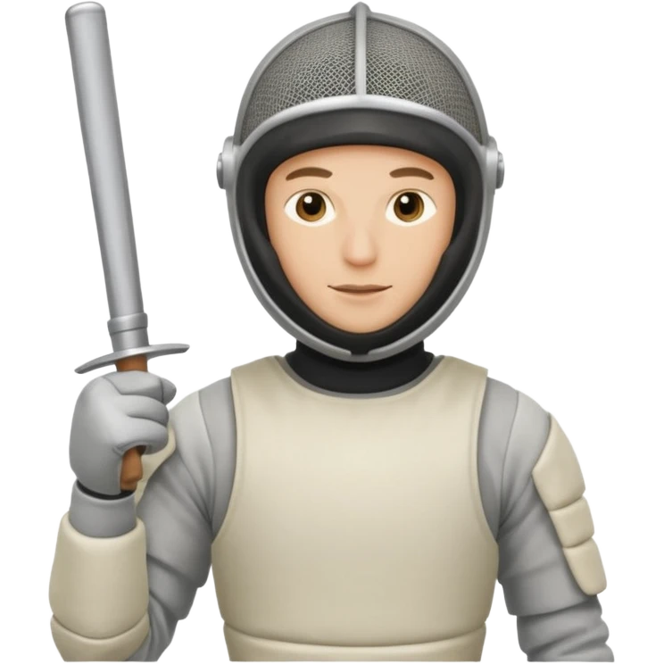 fencing sportsman emoji