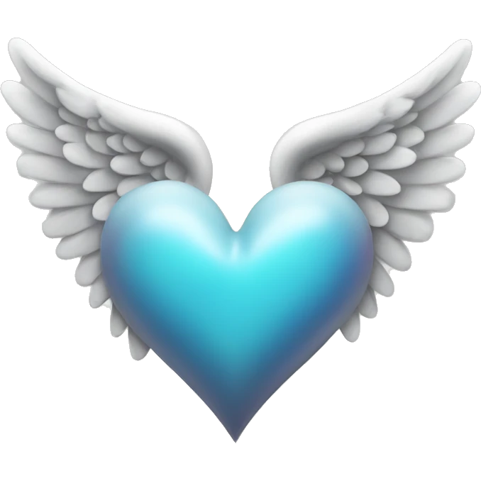 heart with angel wings emoji