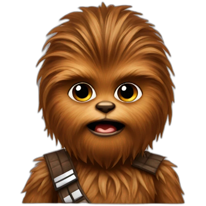 Chewbacca baby emoji