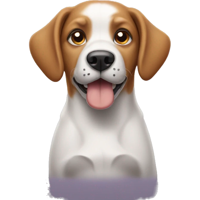 dog with airpods emoji