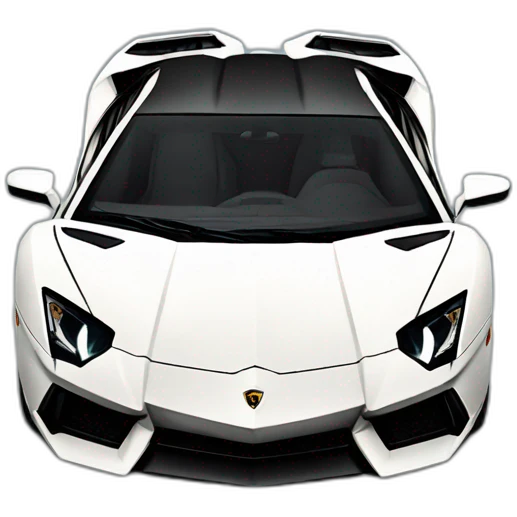 Aventador black emoji
