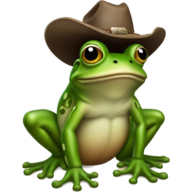 cowboy frog emoji