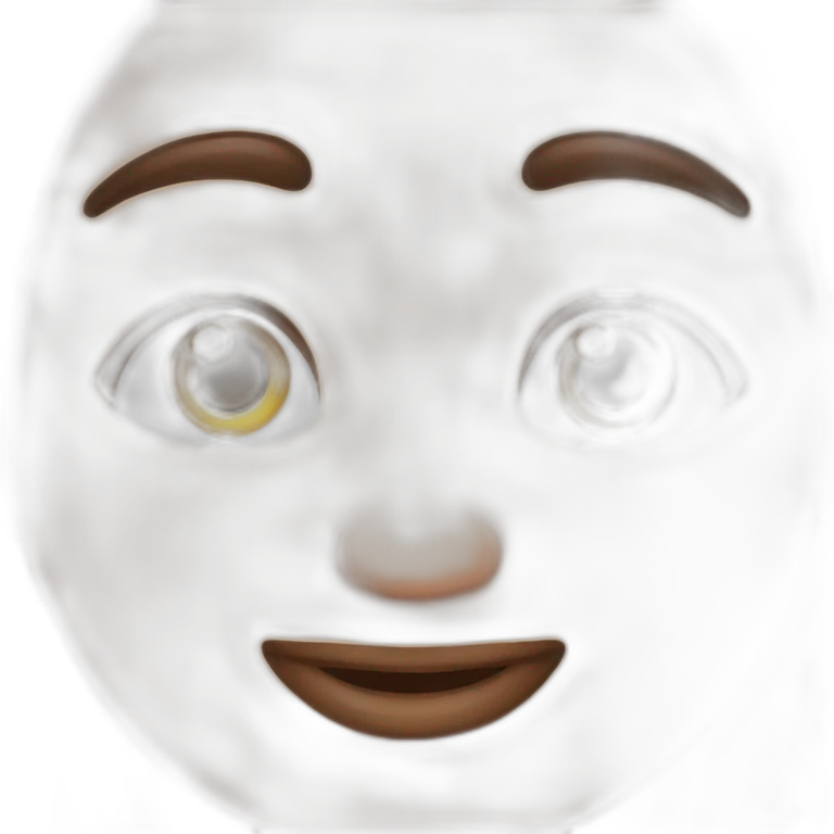 Sausage eyebrows emoji