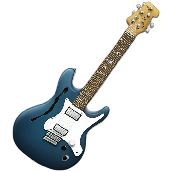 Guitarra eléctrica emoji