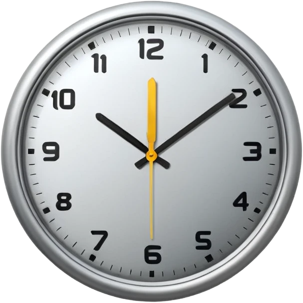 clock with a pause symbol inside emoji