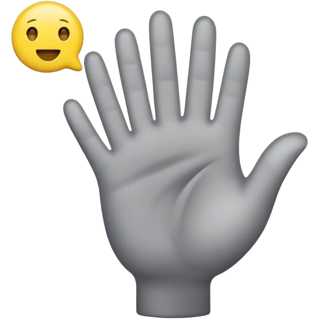 Hand emoji hitting shy emoji  emoji