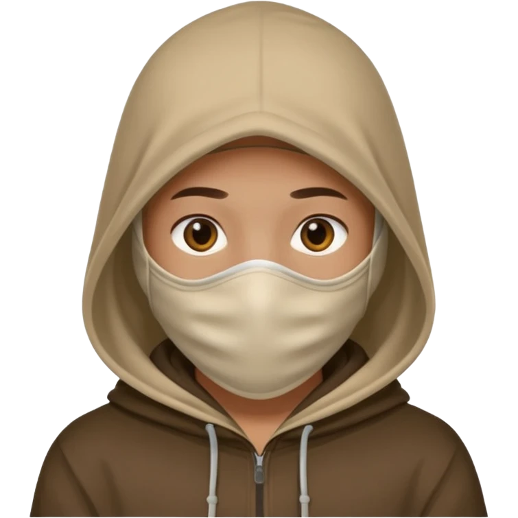 rapperokhăn trùm mặt emoji