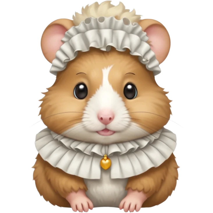 rococo fancy hamster emoji