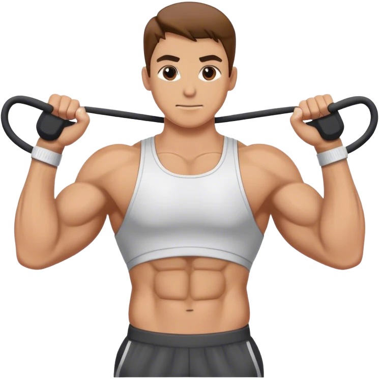 chest cable crossover emoji