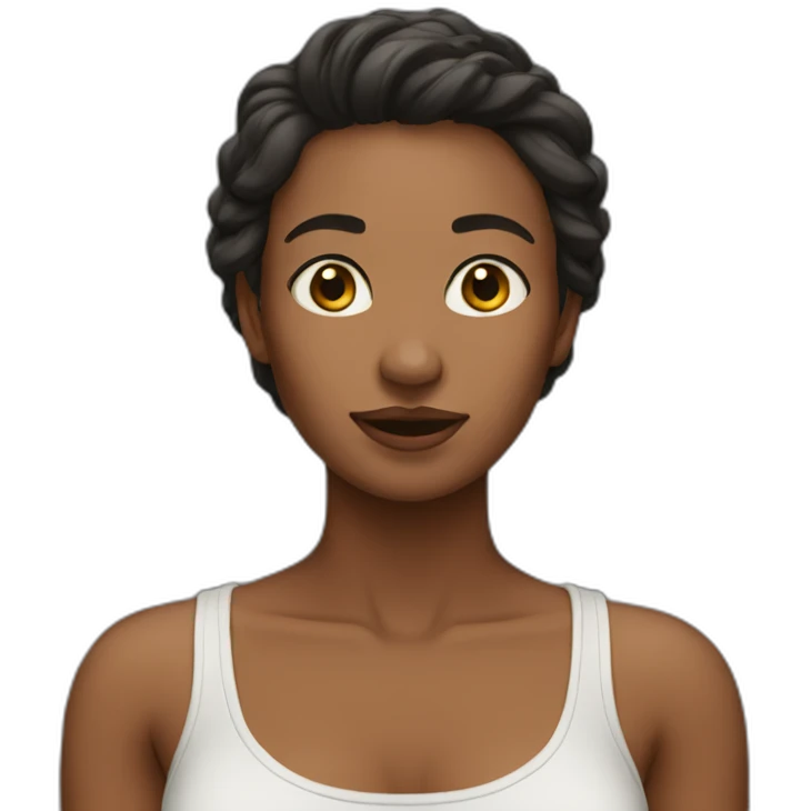woman no cloth emoji