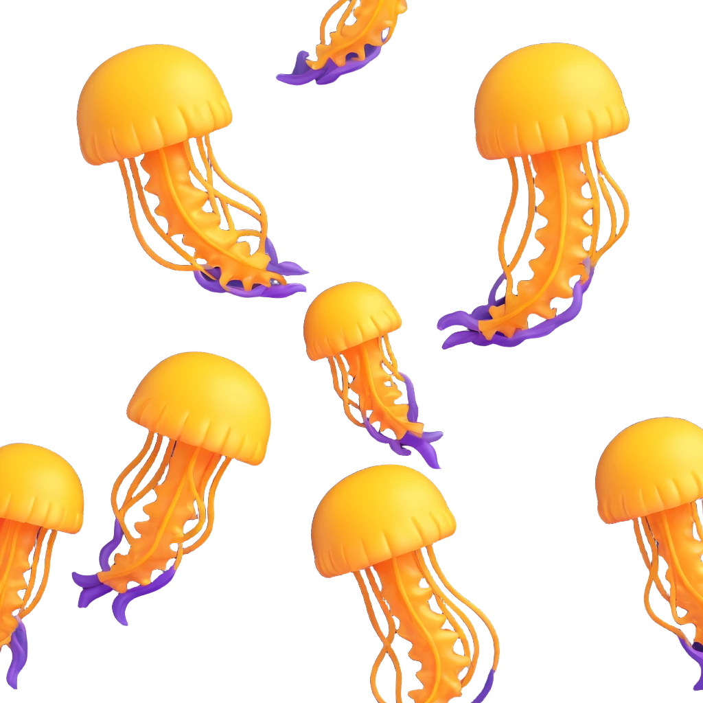 yellow jellyfish emoji