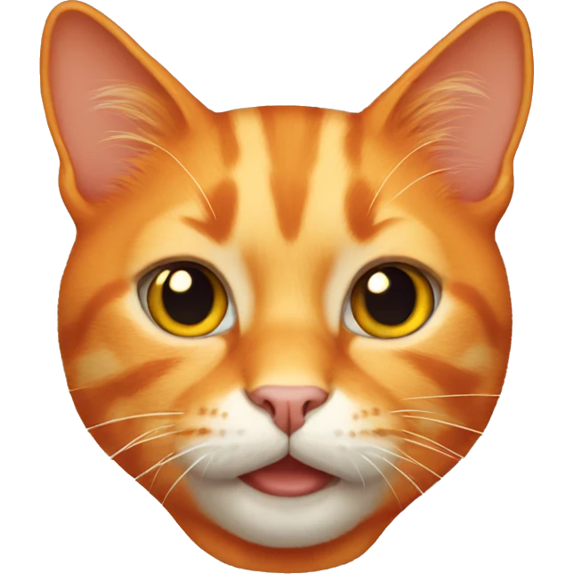 Orange cat emoji
