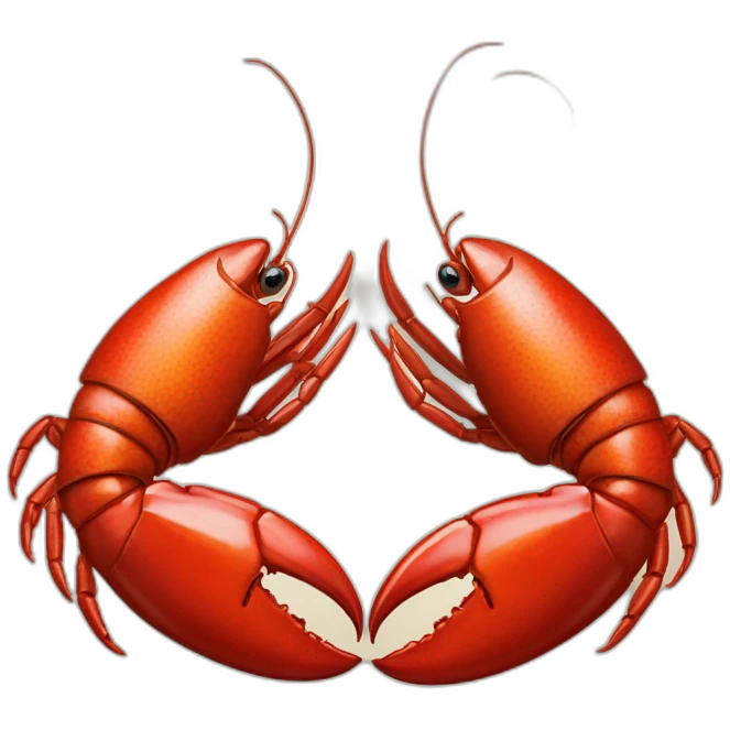 le homard je n'aime pas ça emoji