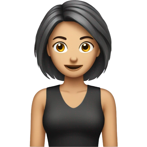 Woman cutting hair emoji