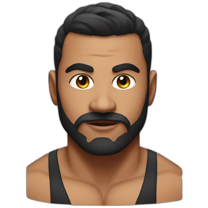 Wrestler Chakir ansari emoji