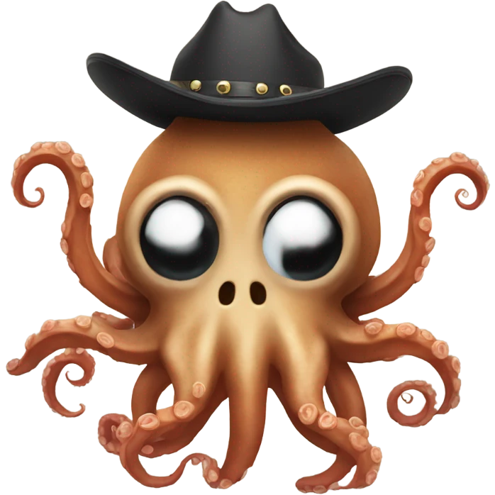 octopus cowboy hat emoji
