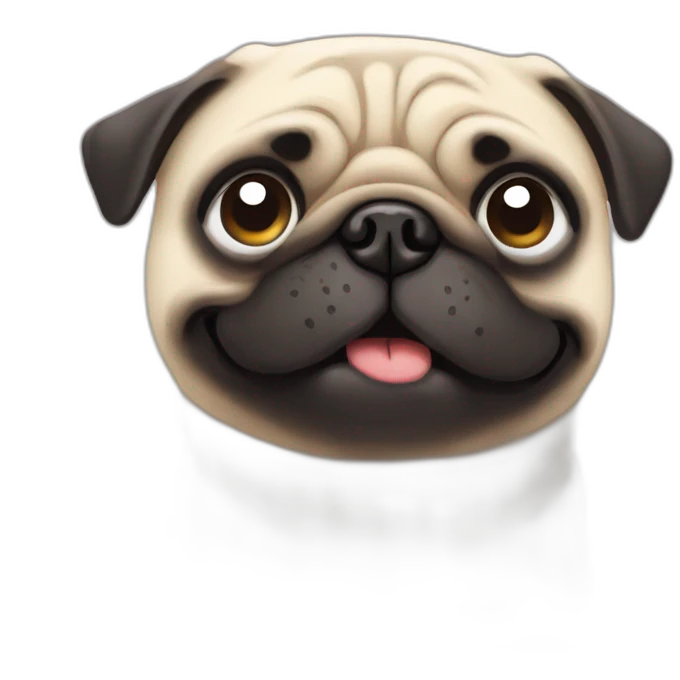 sleepy-happy-pug emoji