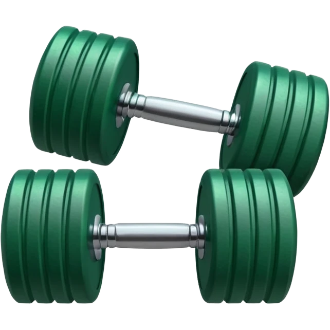 "Green dumbbell" emoji