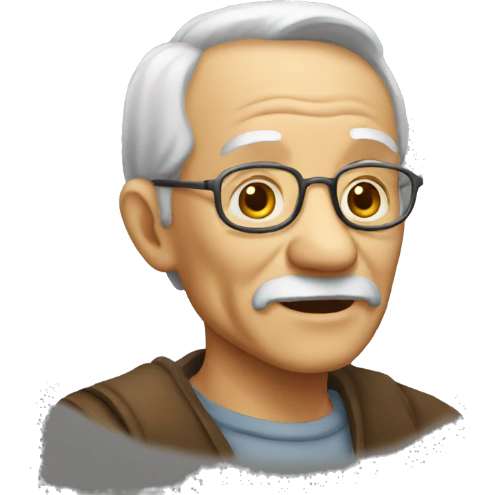 old man emoji