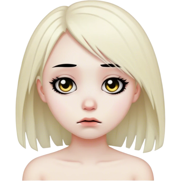 Sad Emo Gurl emoji
