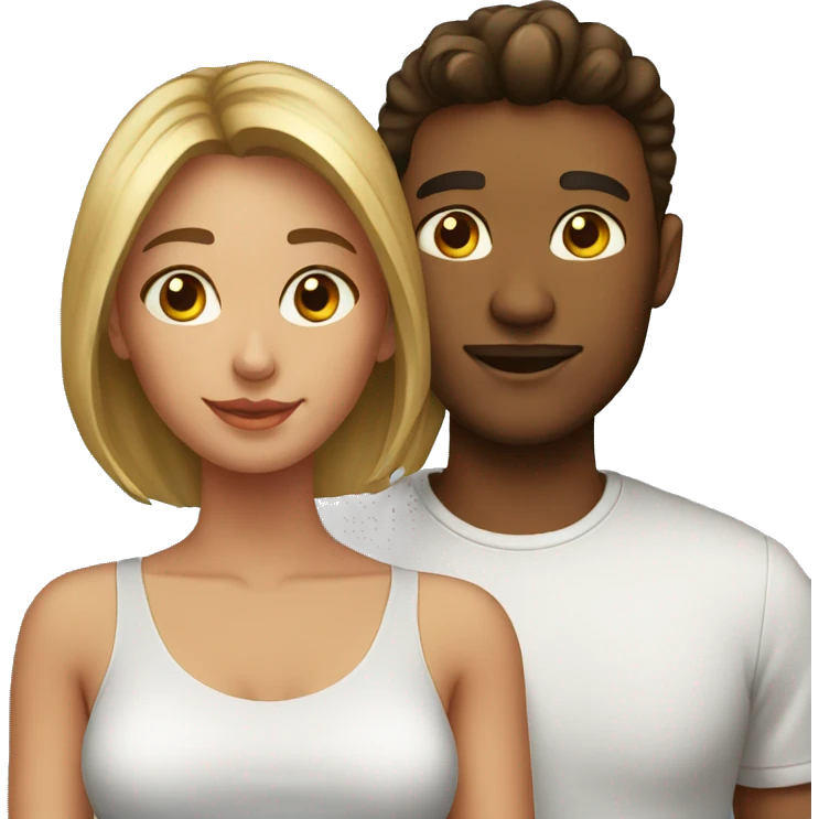 young couple emoji