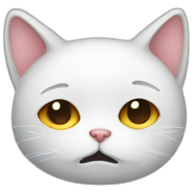 sad cat with tears in eyes emoji