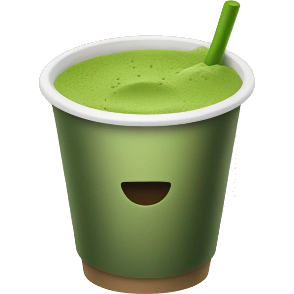 Matcha to go emoji