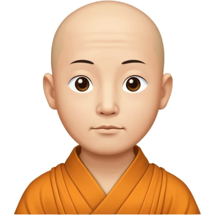 Zen monk emoji