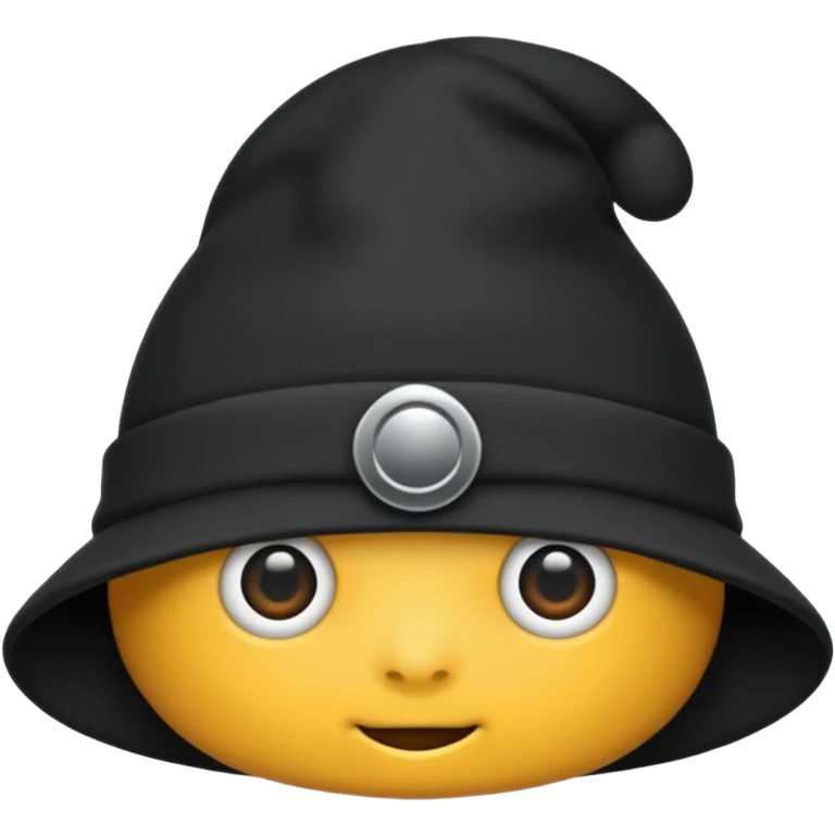 Gorro brujo emoji