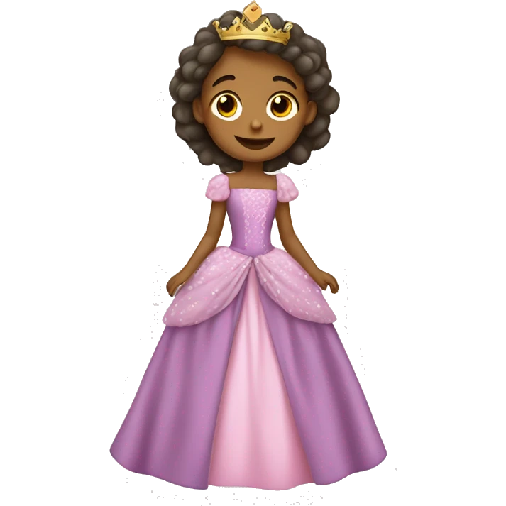 Niño vestido de princesa  emoji