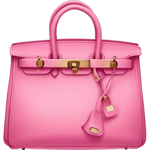 pink birkin bag emoji