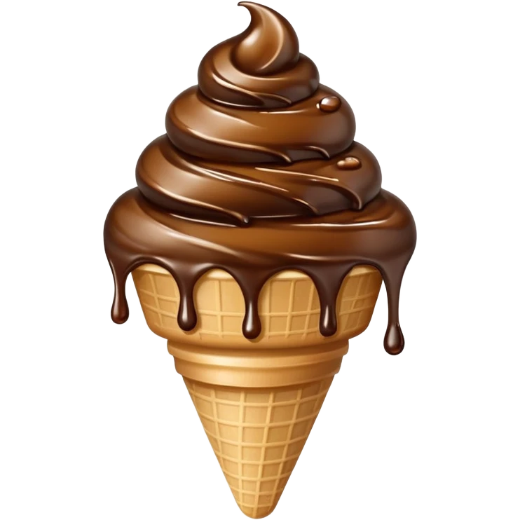 Soy sauce ice cream emoji