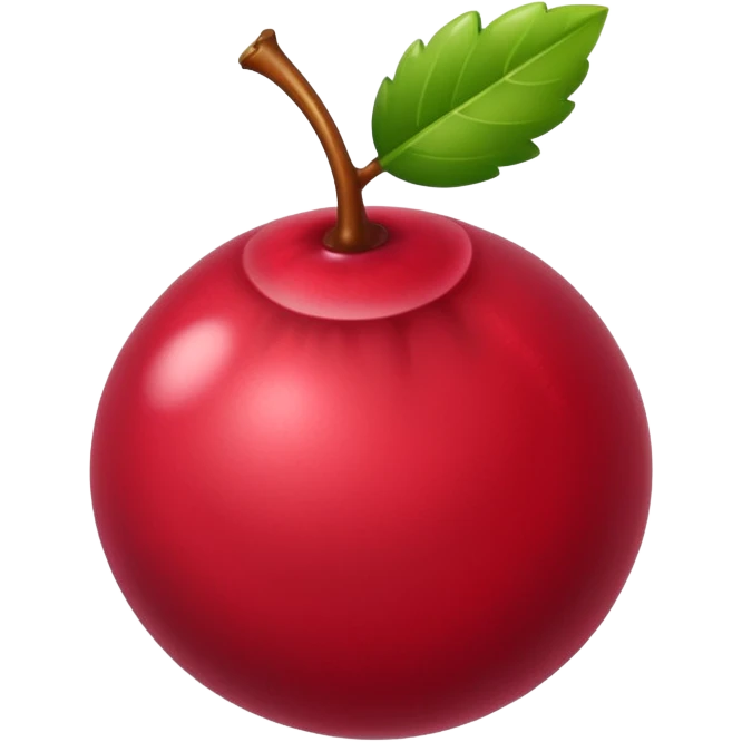 Cranberry emoji