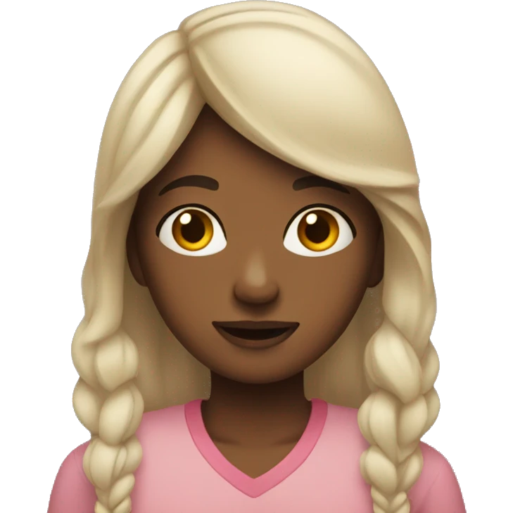 girl watching netflix  emoji